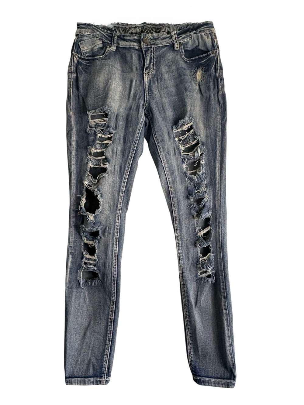 Vanilla Star Distressed Skinny Jeans